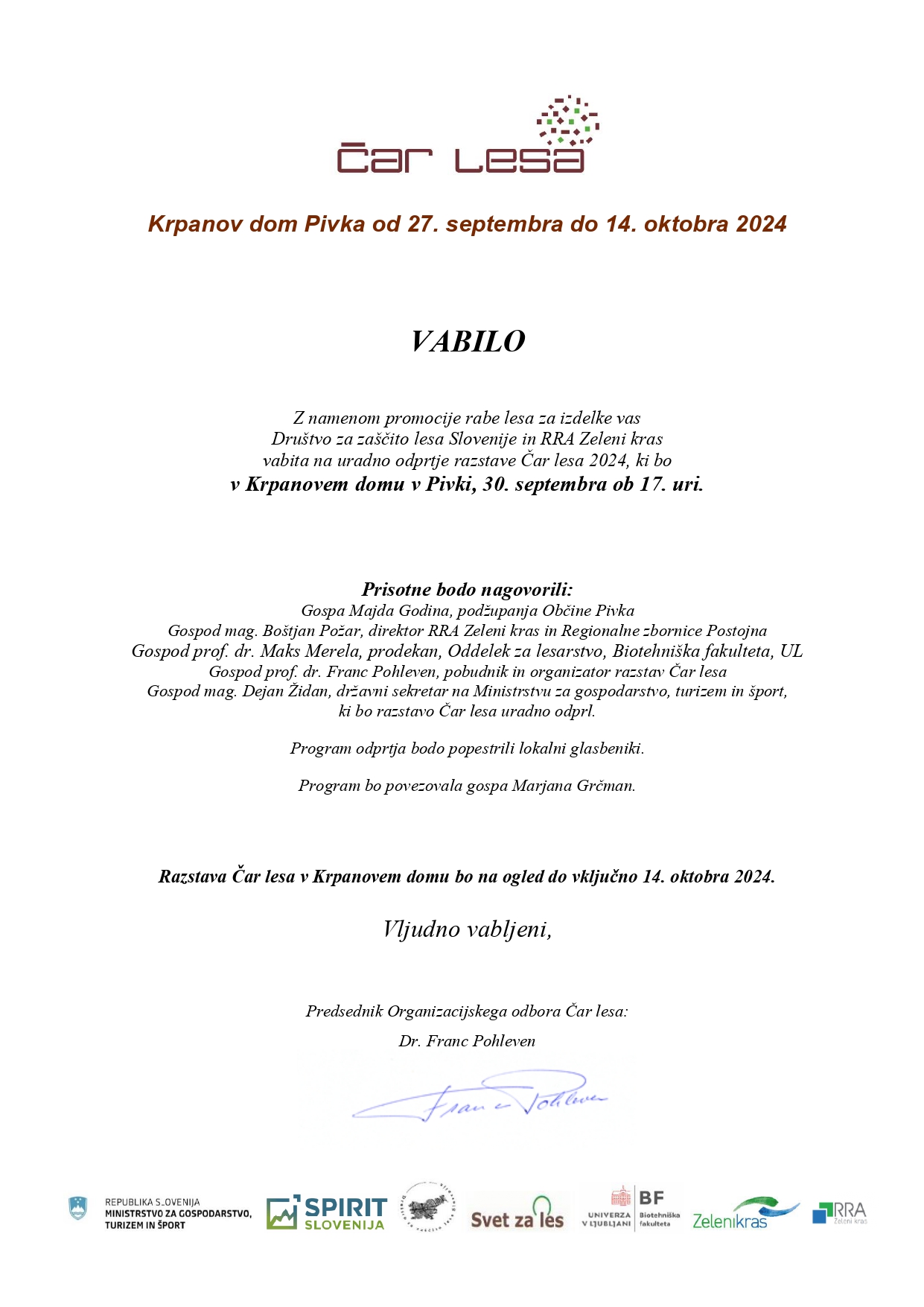 VABILO - Čar lesa 2024 Pivka_page-0001